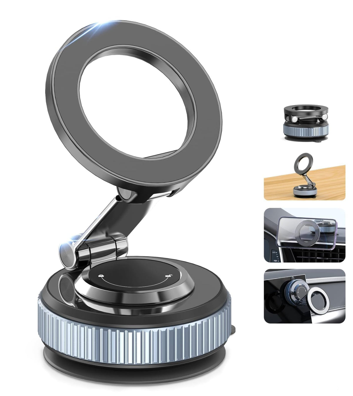 SUPORTE MAGNÉTICO PARA TELEFONE CELULAR PARA CARRO - SMART MAGNET™