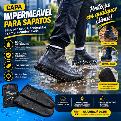 AQUELIS PREMIUM-CAPA IMPERMEAVEL PARA SAPATOS🛡️💧