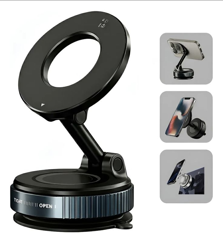 SUPORTE MAGNÉTICO PARA TELEFONE CELULAR PARA CARRO - SMART MAGNET™