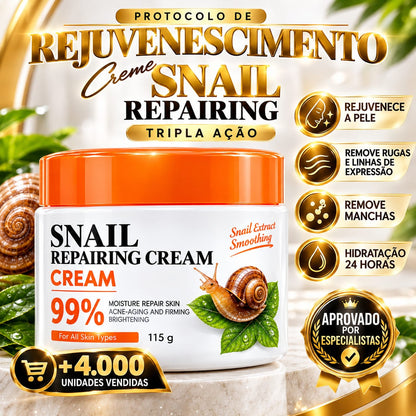 😍CREME REJUVENESCEDOR DE CARACOL DA SNAIL REPAIRING- TRIPLA AÇÃO😍