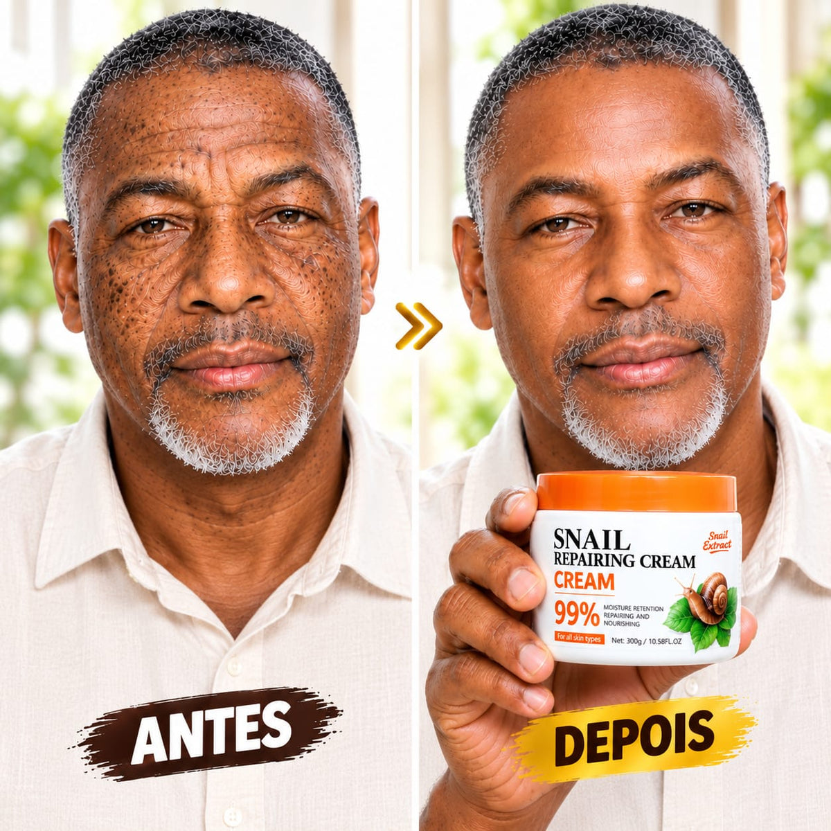 😍CREME REJUVENESCEDOR DE CARACOL DA SNAIL REPAIRING- TRIPLA AÇÃO😍