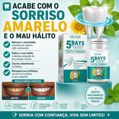 Clareador Dental(Dentes brancos em 5 Dias🔥)