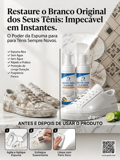 WHITE SHOES-ESPUMA CLAREADORA DE SAPATOS PREMIUM