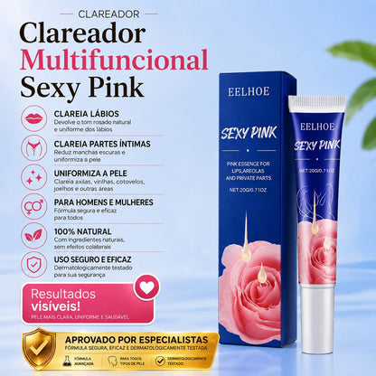 🥰SEXY PINK DA EELHOE-Clareador Multifuncional de Labios e Partes Intimas!🥰