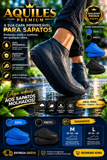 AQUELIS PREMIUM-CAPA IMPERMEAVEL PARA SAPATOS🛡️💧